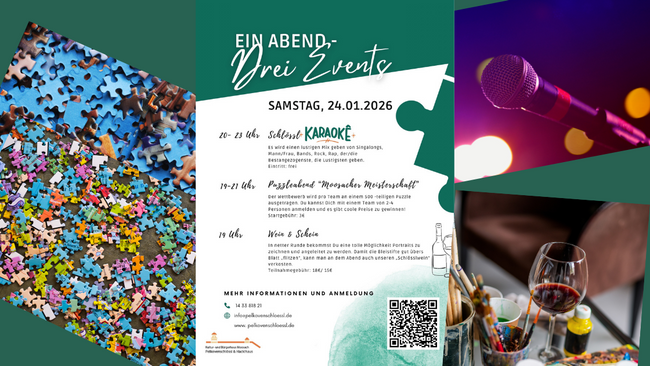 1 Abend – 3 Events