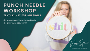 Punch Needle Workshop in Berlin: Textilkunst für Anfänger