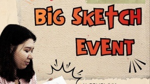 BIG SKETCH EVENT I all levels welcome | free art workshops, art swap and sketches
