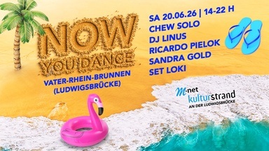 NOW YOU DANCE am Strand