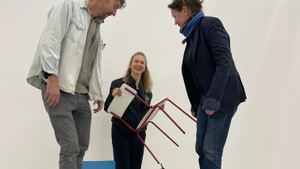 „Semper idem“ – Malerei, Grafik und textile Installation von Peter Busch, Katharina Immekus und Bea Meyer