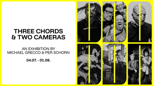 Three Chords & Two Cameras by Michael Grecco & Per Schorn