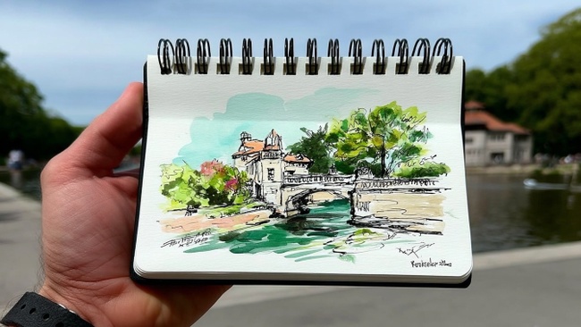 Berlin Outdoor Sketching