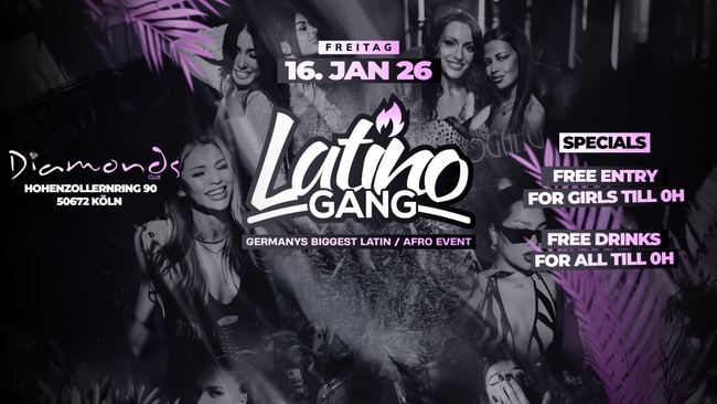 Latino Gang | Germanys biggest Latin / Afro Event | Diamonds Köln
