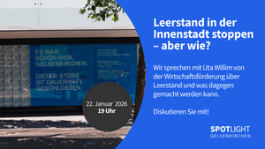 Leerstand in der Innenstadt stoppen – aber wie?