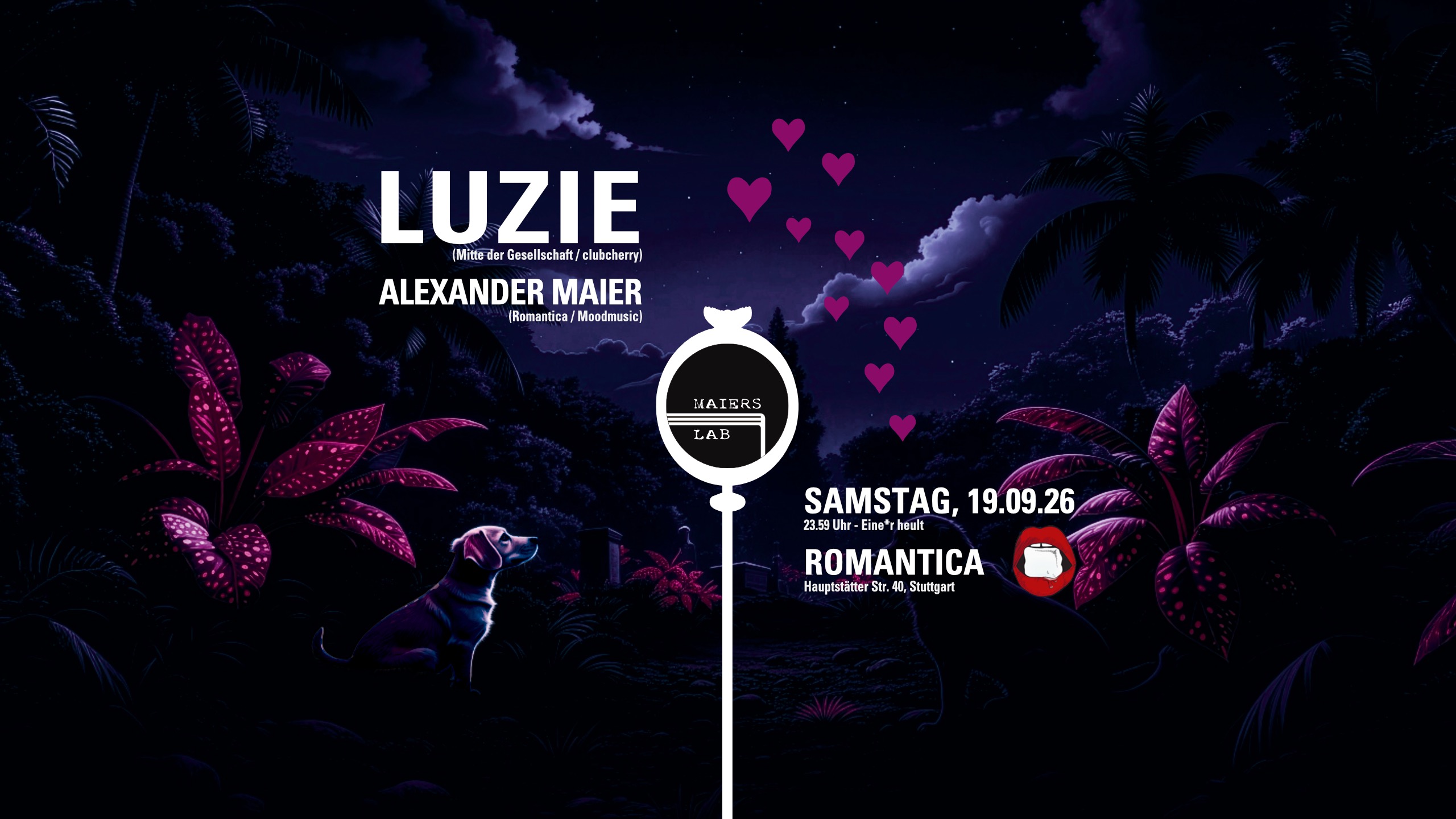 Maier’s Lab w/ Luzie (Mitte der Gesellschaft / clubcherry)