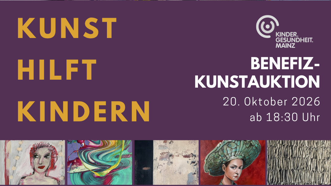 Benefiz-Kunstauktion: Kunst hilft Kindern