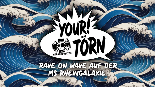 Rave on Wave mit den Strandpiraten auf dem Rhein Pt. 2