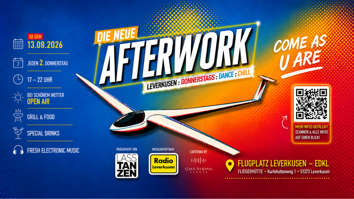 Titelbild der Veranstaltung Die AFTERWORK by LASS TANZEN | Leverkusen