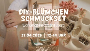 DIY Blümchen Schmuckset mit Perlen