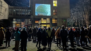 A Wall is a Screen: Big Bang – What's the Matter?