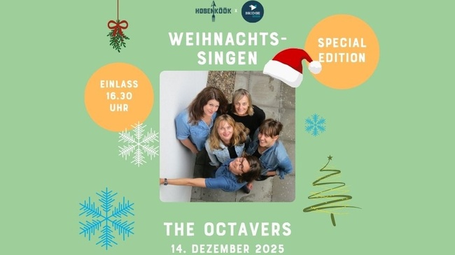 Weihnachtssingen mit The Octavers