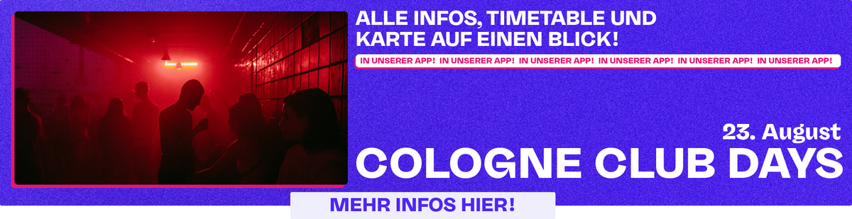 Website Banner Köln Cologne Club Days