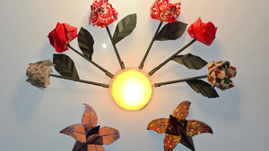 Origami-Blütenzauber