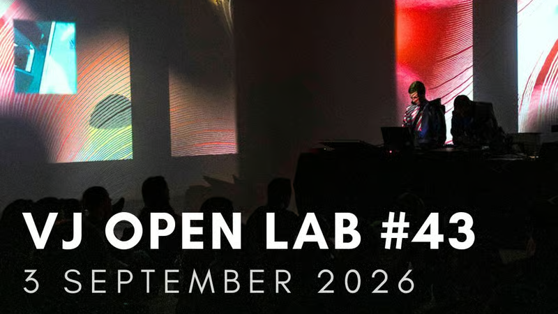 Titelbild der Veranstaltung VJ Open Lab #43 x Berlin New Media Week