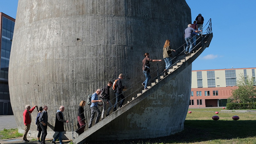 Trudelturm und Windkanal