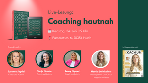 "Coaching hautnah" – Lesung & Talk