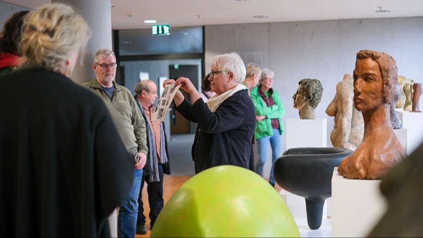 Kunst am Bau – Führung zu den Kunstwerken in der Deutschen Nationalbibliothek