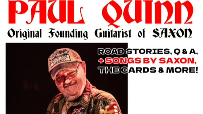 PAUL QUINN (SAXON) & HARRISON YOUNG (THE CARDS)