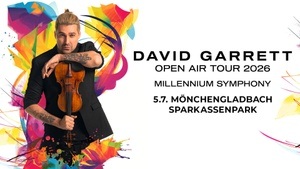 David Garrett Millennium Symphony Open Air Tour 2026