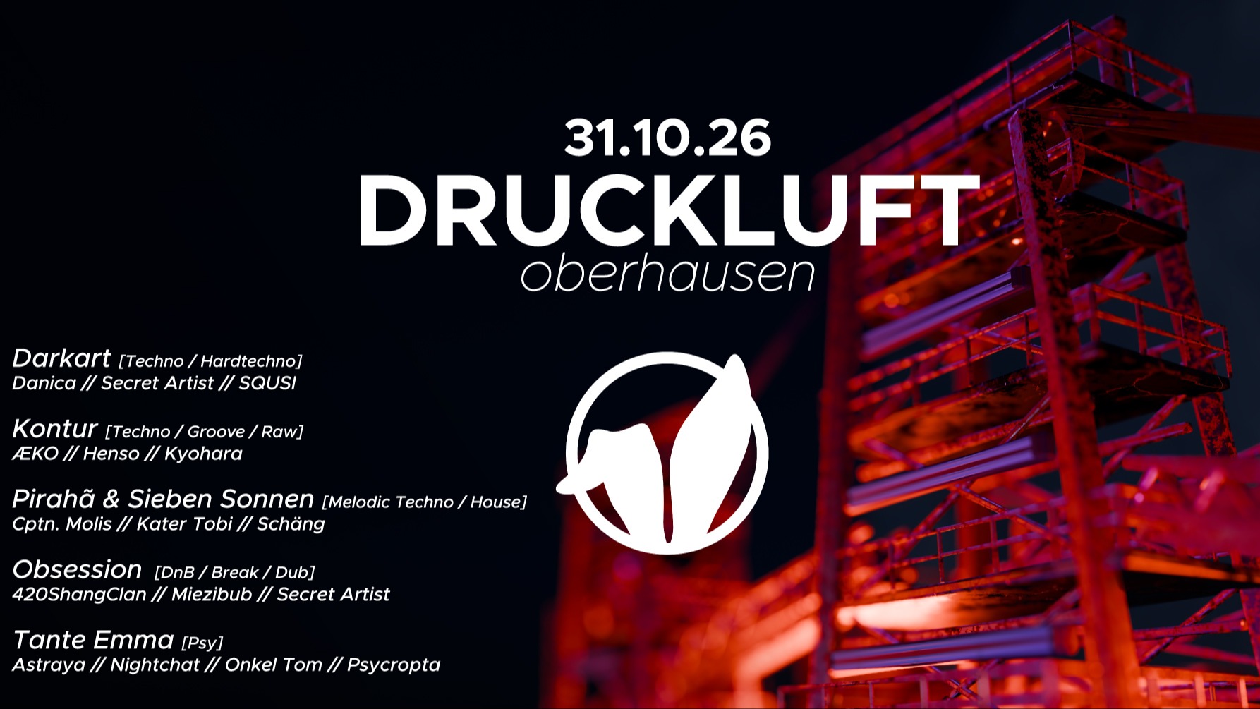 Hasenbau Halloween Special @ Druckluft Oberhausen