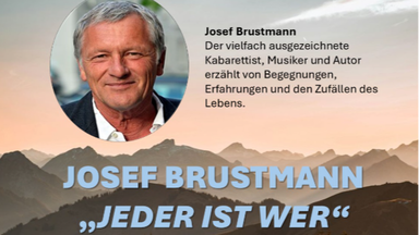 SALON LUITPOLD | Josef Brustmann - Jeder ist wer | Ein Abend voller Geschichten, Musik und feinsinnigem Humor
