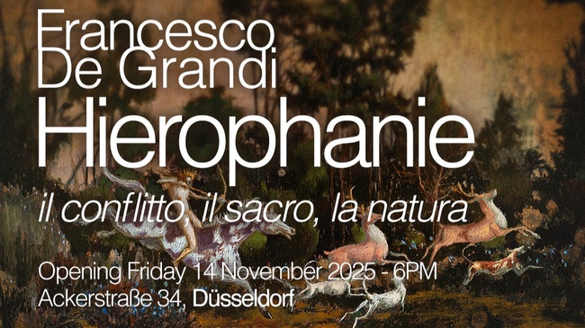 FRANCESCO DE GRANDI -  Hierophanie. Il conflitto, il sacro, la natura