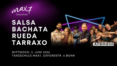 Salsa Bachata Rueda Kizomba Workshops & Party