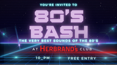 80's BASH! @HERBRAND's CLUB | EINTRITT FREI
