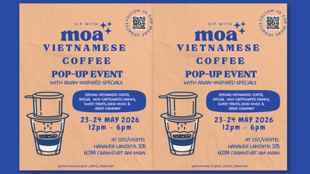 moa's Vietnamese Coffee pop-up event
