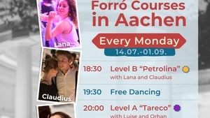 Forró Beginnerkurs - 1. Stunde als Schnupperstunde umsonst