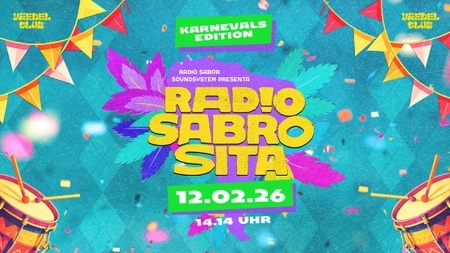 RADIO SABROSITA • CARNAVAL • 27.02.25 • VEEDEL CLUB !