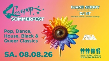 LOVEPOP Sommerfest - Queer Clubbing feat. DJane SKINNY