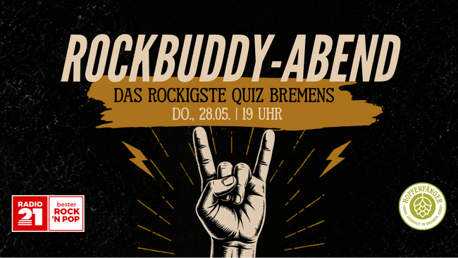 Rockbuddy-Abend | Das Rockigste Quiz Bremens