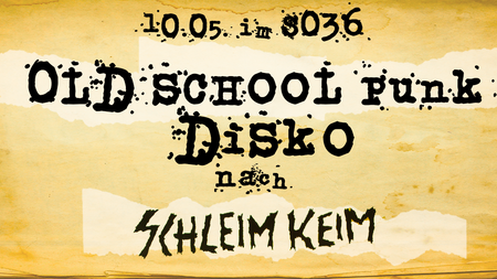 OLDSCHOOL PUNK DISKO