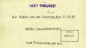 Mediengeschichte des Protests #4: 60 Jahre Leipziger Beatdemo