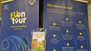 Wanderausstellung „EU on tour – Die EU auf einen Blick“ in Essen