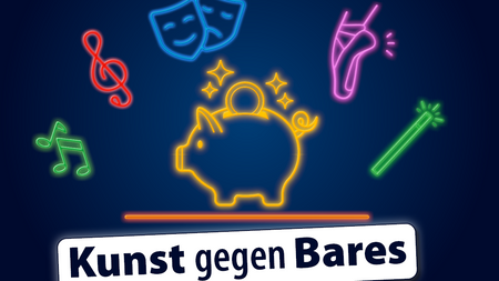 Kunst gegen Bares 10 KünstlerInnen – 10 Minuten – dein Applaus entscheidet!