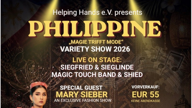 Philippine Variety Show 2026 - „Magie trifft Mode"