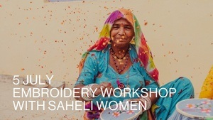 Embroidery Workshop with Saheli Women