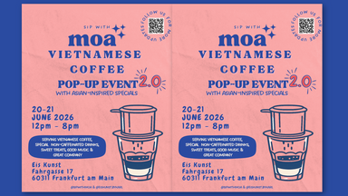 moa's Vietnamese Coffee Pop-up Event 2.0