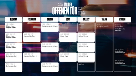 TAG DER OFFENEN TÜR: Von Kinder-Yoga bis Kammerorchester – entdecke das Bergson!