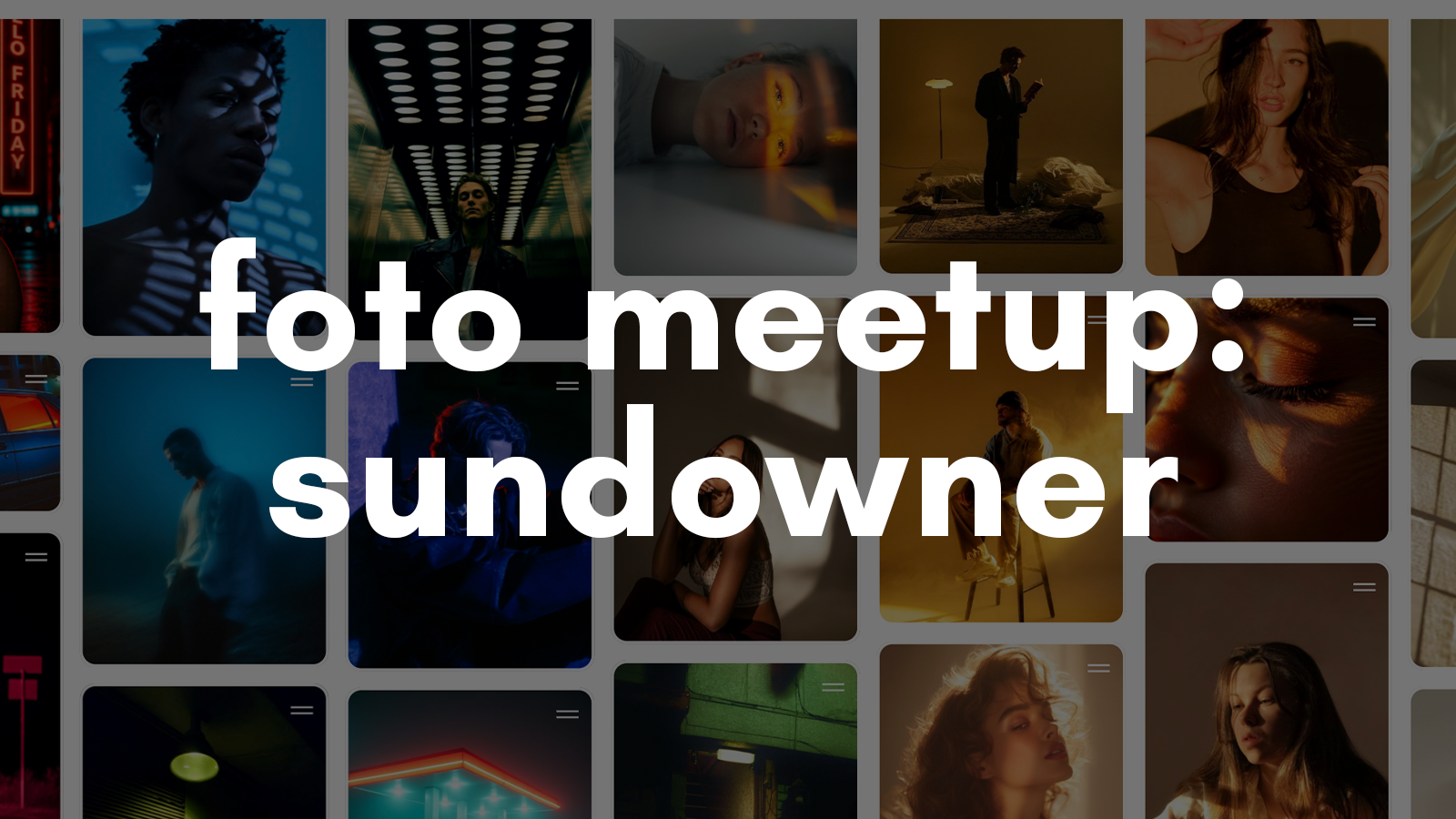 Foto Workshop Mainz: SUNDOWNER Foto Meetup