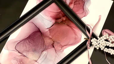 Alcohol ink Color Day- Gestalte dein Kunstwerk mit Tinte