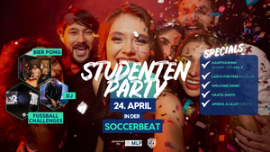 SOCCERBEAT Studentenparty