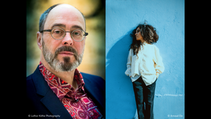 „Wo gehen wir denn hin? Immer nach Hause“ – Musikalisch-literarische Performance mit der persischen Musikerin Elshan Ghasimi und dem Schriftsteller Michael Kleeberg