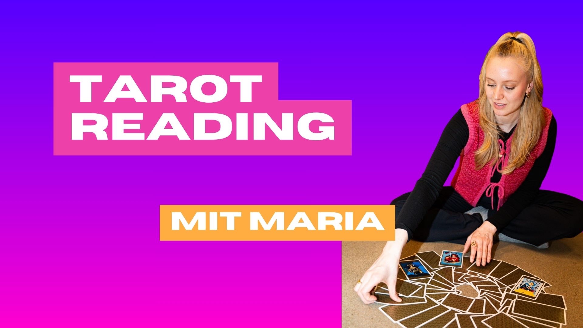 TAROT READING mit Maria