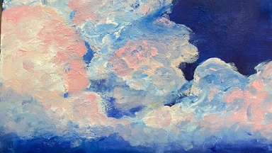 Art Workshop Acrylmalerei ☁️ Clouds