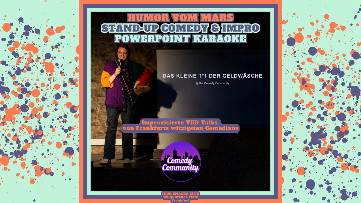 Comedy Community Impro auf Deutsch: PowerPoint Karaoke!