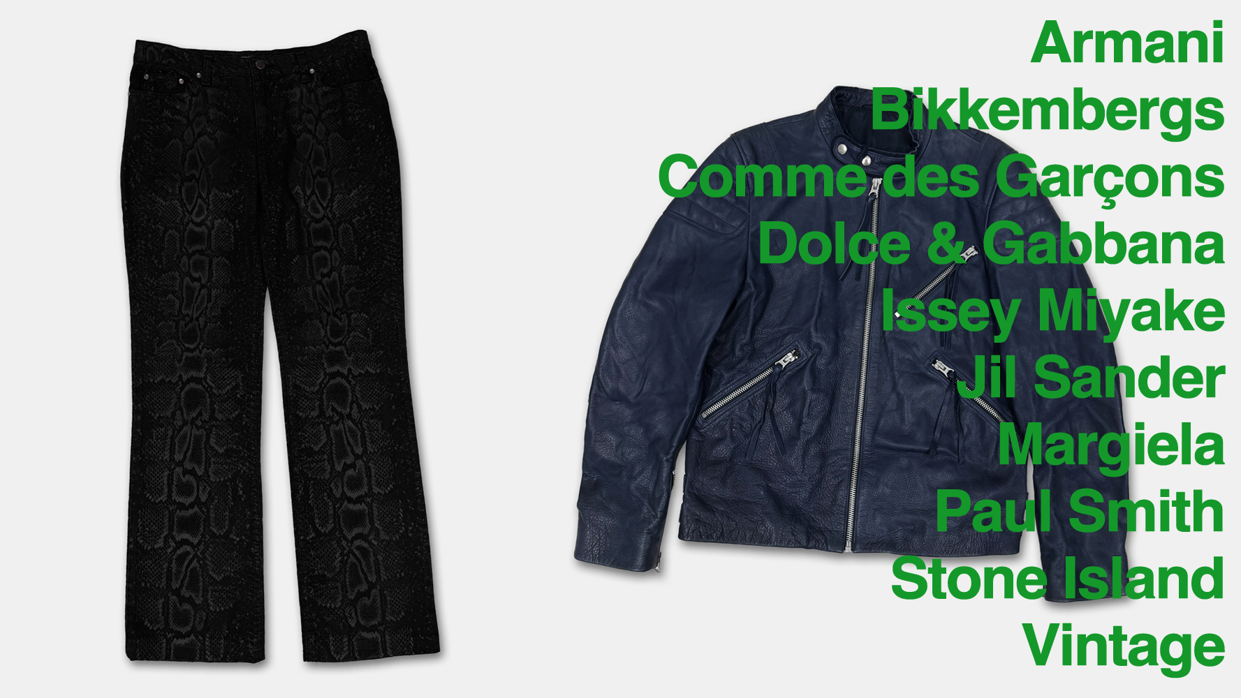 Showroom Open Doors - Curated Vintage and Designer Archive